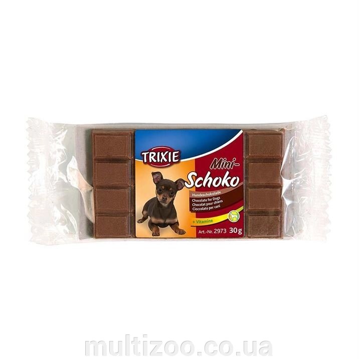 Шоколад для собак "Mini-Schoko" 30 g від компанії Multizoo - зоотовари для тварин - фото 1