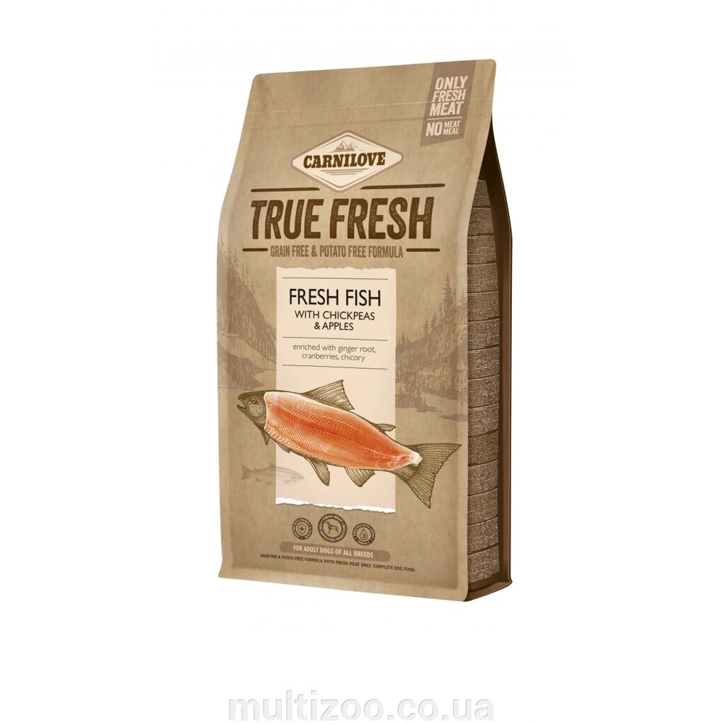 Сухий корм для собак Carnilove True Fresh Fish for Adult dogs з рибою 1,4 кг від компанії Multizoo - зоотовари для тварин - фото 1