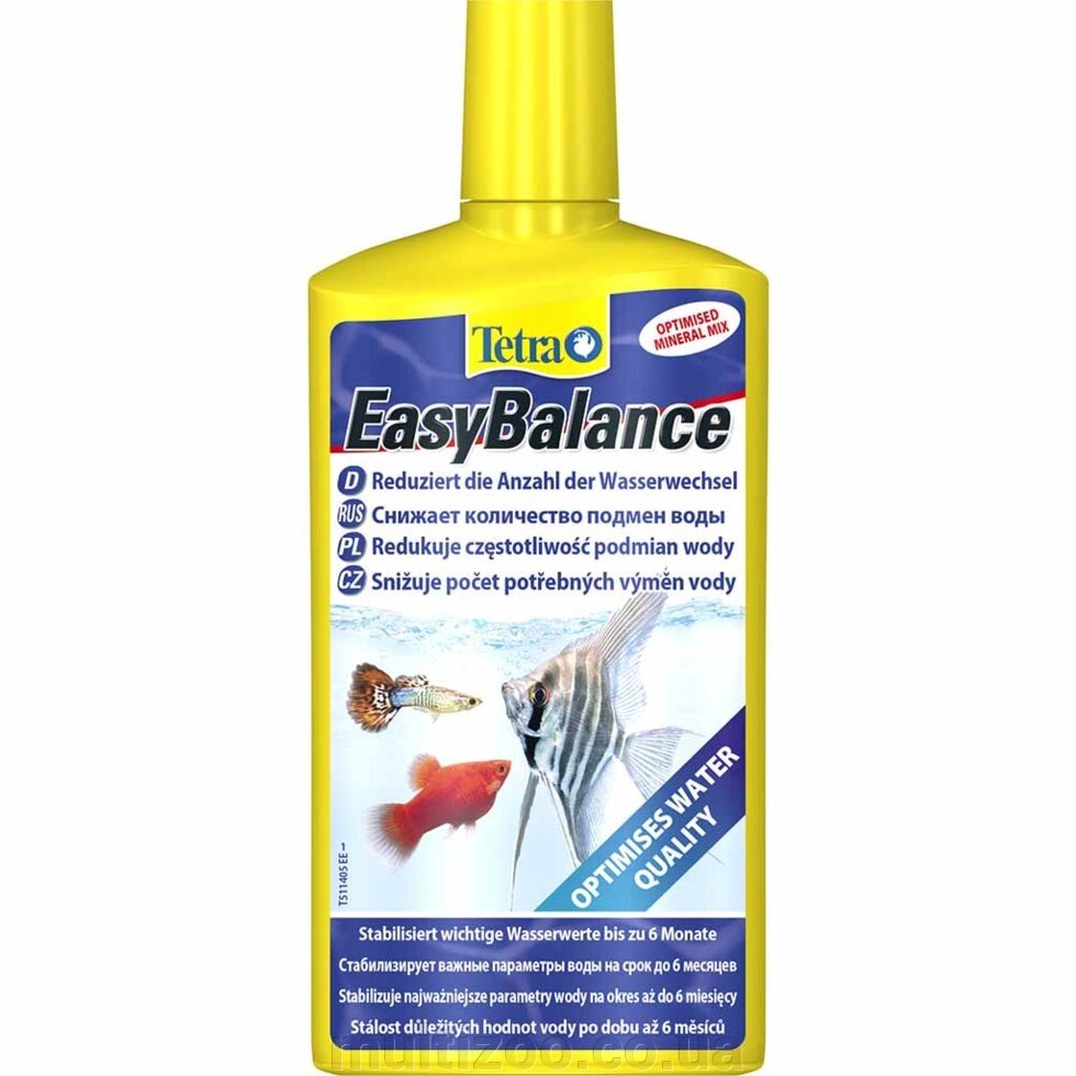 Tetra Aqua Easy Balance  100ml д/поддерж. параметров воды на 400 л. від компанії Multizoo - зоотовари для тварин - фото 1