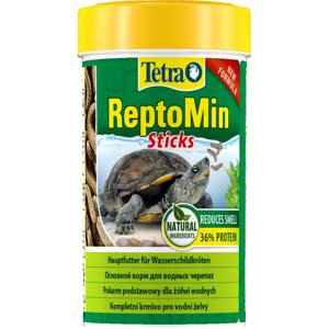 Tetra ReptoMin 250ml корм для черепах у вигляді паличок