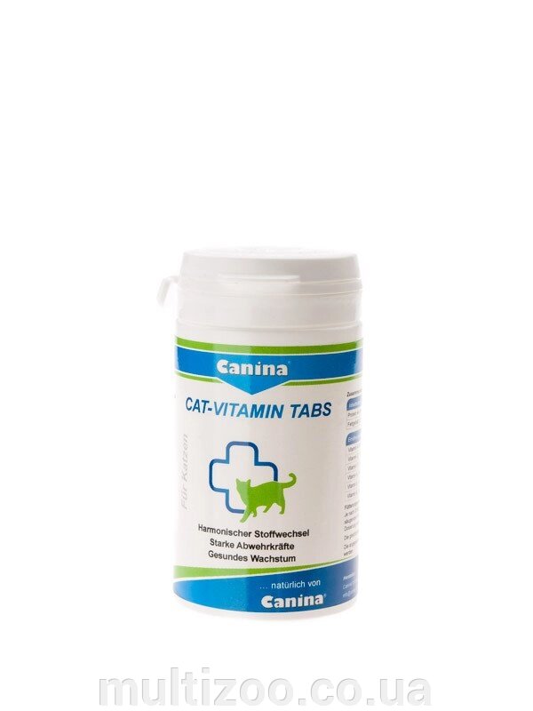 Вітаміни Cat-Vitamin Tabs 125г / 250шт. віт. компл. д / котів від компанії Multizoo - зоотовари для тварин - фото 1