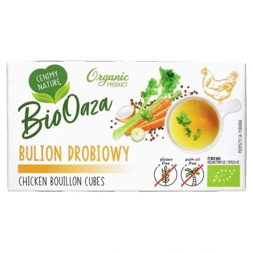 10 шт. Кубик для розсолу/бульйону птиці оаза 66 г пташиний 66г від компанії Інтернет-магазин EconomPokupka - фото 1