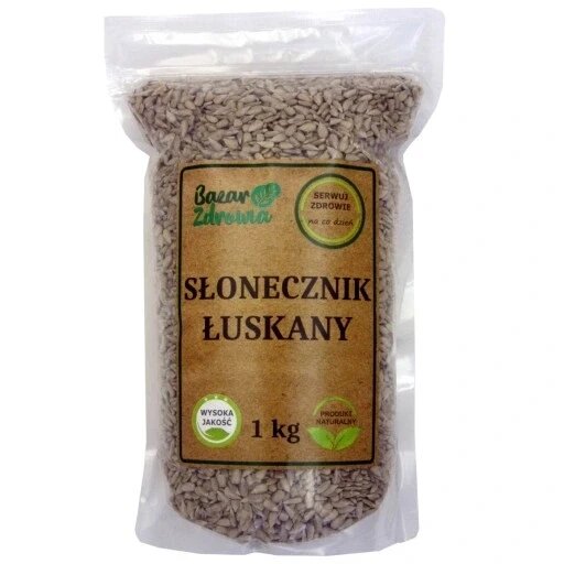 10 шт. Насіння соняшнику Bazar Zdrowia 1000 г голублене 1кг натуральне зерно якість від компанії Інтернет-магазин EconomPokupka - фото 1