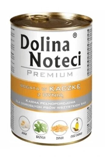 12 Вологий корм Dolina Noteci 400г качка гарбуз від компанії Інтернет-магазин EconomPokupka - фото 1