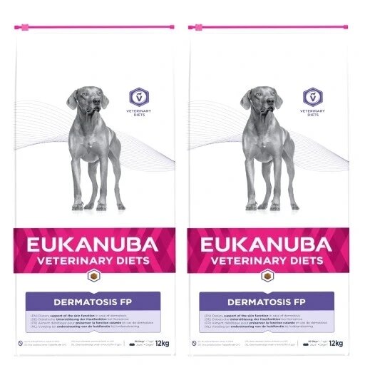 2 Сухий корм для собак Eukanuba Veterinary Diets DERMATOSIS 12 кг від компанії Інтернет-магазин EconomPokupka - фото 1