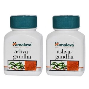 2x Himalaya Ashwagandha капсули 60 шт 33 г