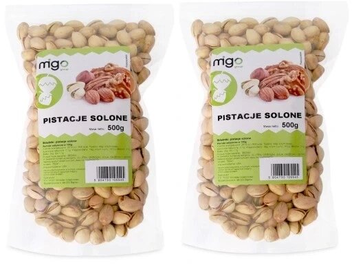 2x MIGOgroup фісташки в шкаралупі 500 г від компанії Інтернет-магазин EconomPokupka - фото 1