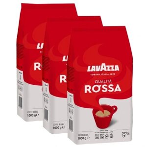 3 Кава в зернах Lavazza Qualita Rossa 1000 г