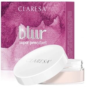 3 шт. Claresa розсипчастий пудра Blur Super Pow (d) er! 12g для обличчя