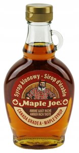 3 шт. Кленовий сироп Maple Joe 250 мл в чистій пляшці