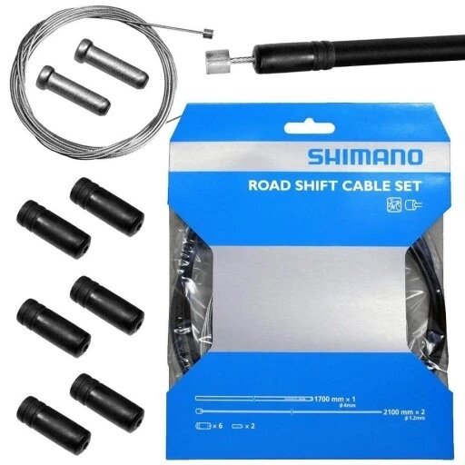 3 шт. Набір тросиків і рубашок для перемикача Shimano 2100 Mtb / шосе Y60098501 від компанії Інтернет-магазин EconomPokupka - фото 1