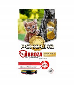 3 шт. Ошийник для кота від блох "pchełka" 150г 30см різнокольоровий проти ектопаразитів