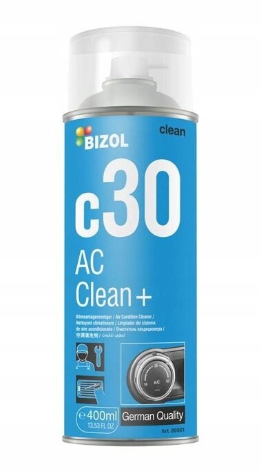 3 шт. Пінка для чищення кондиціонера Bizol 400мл Clean+ C30 спрей для чищення кондиціонера від компанії Інтернет-магазин EconomPokupka - фото 1