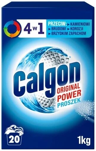 3 шт. Порошок для чистки пральної машини Calgon 1 кг засіб проти вапняку Original Power 4 в 1 від компанії Інтернет-магазин EconomPokupka - фото 1