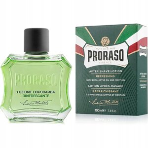 3 шт. Proraso лосьйон після гоління з евкаліптовою олією 100 мл з охолоджувальною зеленою лінією