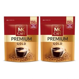 3 шт. Розчинна кава Mk Cafe Gold 150 преміум 2x150g