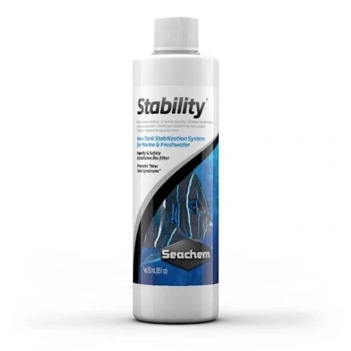 3 шт. Seachem Stability 100ml штами бактерій для акваріуму бактерії біостартер від компанії Інтернет-магазин EconomPokupka - фото 1