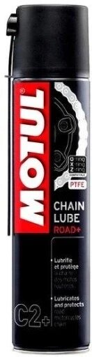 3 шт. Спрей для ланцюгів Motul 103008 C2+ Chain Lube Road+ з тефлоном від компанії Інтернет-магазин EconomPokupka - фото 1