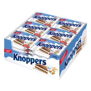 3 шт. Вафлі Knoppers з горіховим кремом 25 г 24 штуки