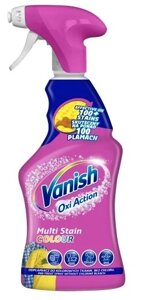 3 шт. Vanish Oxi Action Spray 500ml плямовивідник для кольорових та білих тканин