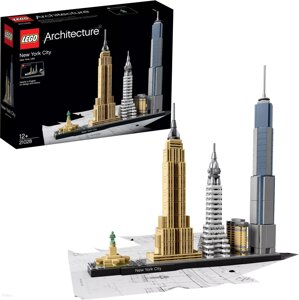 3d конструктор LEGO Architecture Нью-Йорк (21028)