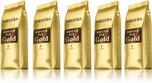 5 Кава в зернах Woseba Mocca Fix Gold 1000 г від компанії Інтернет-магазин EconomPokupka - фото 1