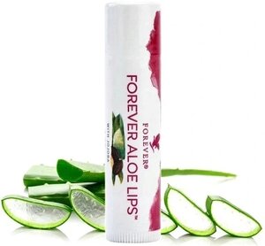 5 шт. Forever Aloe Lips з жожобою алое бальзам для губ у стіку з алое та олією жожоба