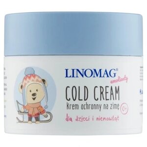 5 шт. Крем для догляду Linomag 50 мл 0,1 Cold Cream для зими для дітей