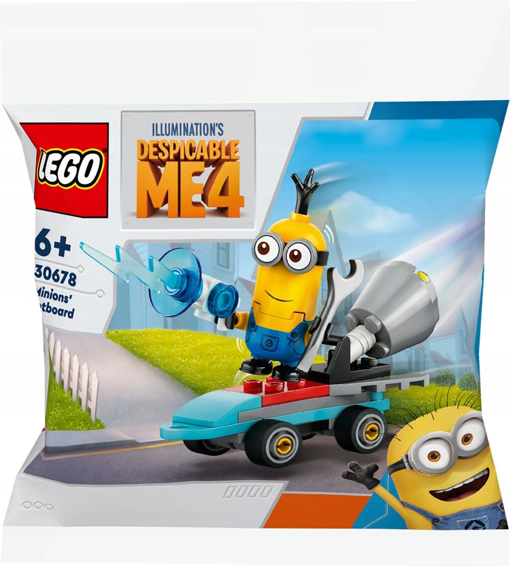 5 шт. Lego Minionki 30678 Despicable Me реактивна дошка міньонів від компанії Інтернет-магазин EconomPokupka - фото 1