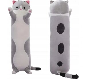 50-150cm Long Kitty Pillow Plush Cat Mascot подушка-Kitten 50см Dajun888 U00326541