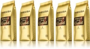 5x Кава в зернах Woseba Mocca Fix Gold 1000 г