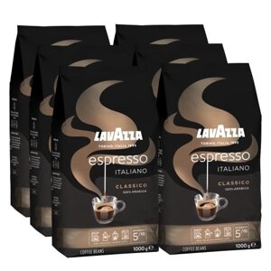 6 Кава в зернах Lavazza Espresso 1000 г