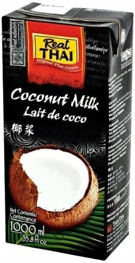 6 шт. Кокосове молоко Real Thai 1000 від компанії Інтернет-магазин EconomPokupka - фото 1