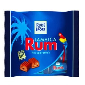 6 шт. Шоколадки ромові Ritter Sport ямайка 200 г 200г