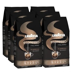 6x Кава в зернах Lavazza Espresso 1000 г