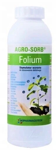 Агро-сорб Folium Amino Acids Bio 1л, амінокислоти, стимулятор росту від компанії Інтернет-магазин EconomPokupka - фото 1