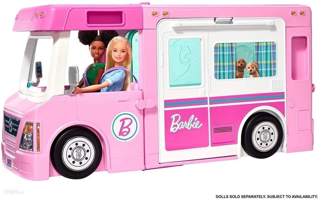 Аксесуари для ляльок Mattel Дім на колесах Barbie Кемпер мрії 3 в 1 (GHL93) від компанії Інтернет-магазин EconomPokupka - фото 1