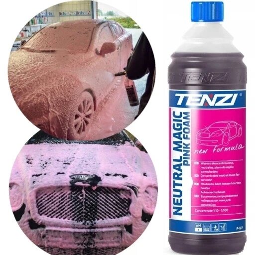 Активна піна Tenzi Neutral Magic Pink Foam F57/001 Ph 1l для мийки автомобіля від компанії Інтернет-магазин EconomPokupka - фото 1