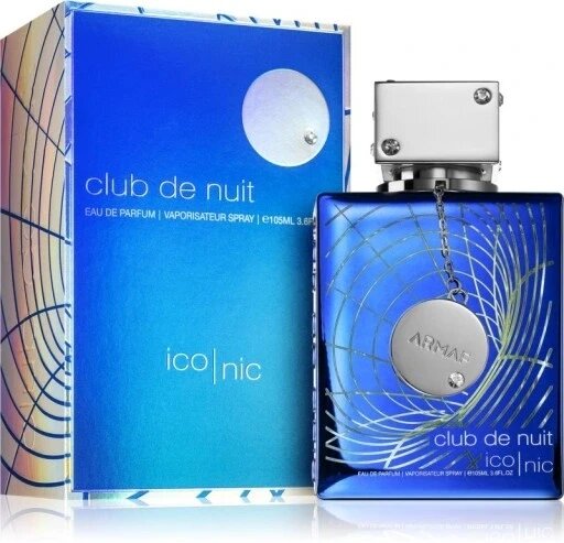 Armaf Club De Nuit Blue Iconic 105ml Edp чоловіча парфумована вода від компанії Інтернет-магазин EconomPokupka - фото 1