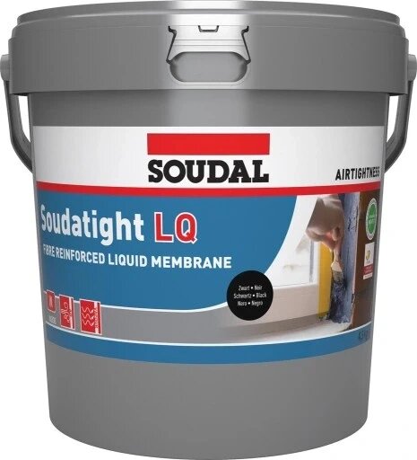 Аутлет 052 Soudal Sws Soudatight Lq мембрана 4.740 кг рідка внутрішня 4,5 від компанії Інтернет-магазин EconomPokupka - фото 1