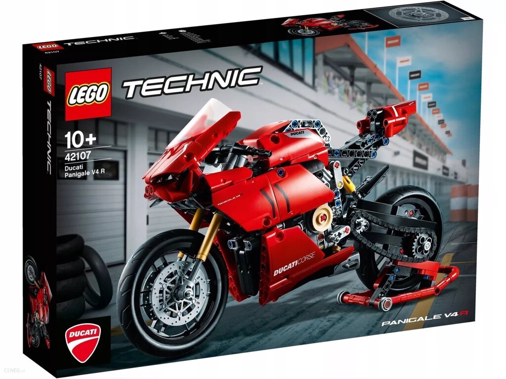 Авто-конструктор LEGO Ducati Panigale V4 R (42107) від компанії Інтернет-магазин EconomPokupka - фото 1
