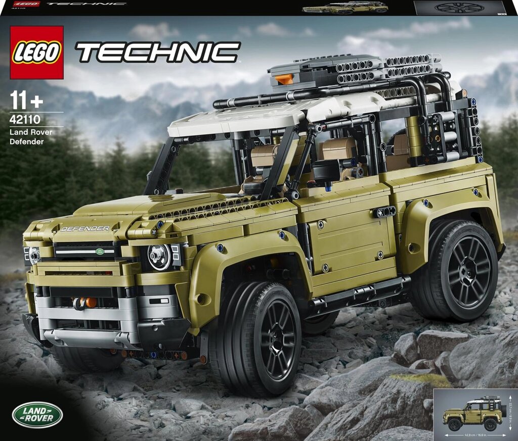 Авто-конструктор LEGO TECHNIC Land Rover Defender (42110) від компанії Інтернет-магазин EconomPokupka - фото 1