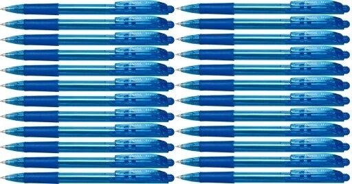 Автоматична ручка Pentel Bk417 блакитна Wow 0,7 шт. 24 шт. від компанії Інтернет-магазин EconomPokupka - фото 1