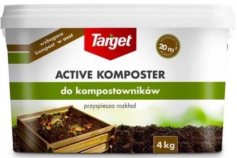 Багатокомпонентне порошкове добриво Target 4 кг 4 л бактерії компостер, цілорічне добриво від компанії Інтернет-магазин EconomPokupka - фото 1