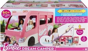 Барбі Dream Camper Hcd46 Barbie Doll Camera велика лялькова машина