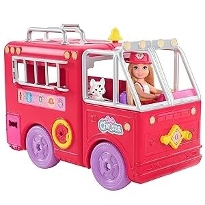 Barbie Chelsea Firetruck Set + лялька Hck73 набір від компанії Інтернет-магазин EconomPokupka - фото 1