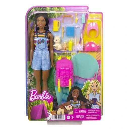 Barbie It Takes Two Brooklyn Camping Doll барбі бруклін на похідній ляльці Hdf74 від компанії Інтернет-магазин EconomPokupka - фото 1