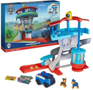 База спостереження Spin Master Paw Patrol поліцейською машиною та фігурками - оглядова вежі 6065500