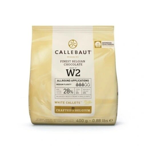 Біла шоколада Callebaut для фондю 28% W2-e0-d94 400 грамів від компанії Інтернет-магазин EconomPokupka - фото 1