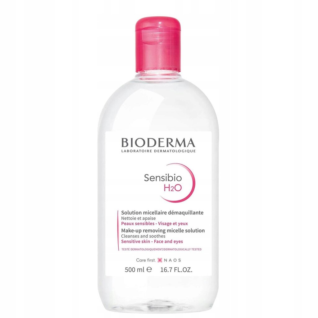 Bioderma Sensibio H2o міцелярна вода для чутливої шкіри 500мл від компанії Інтернет-магазин EconomPokupka - фото 1